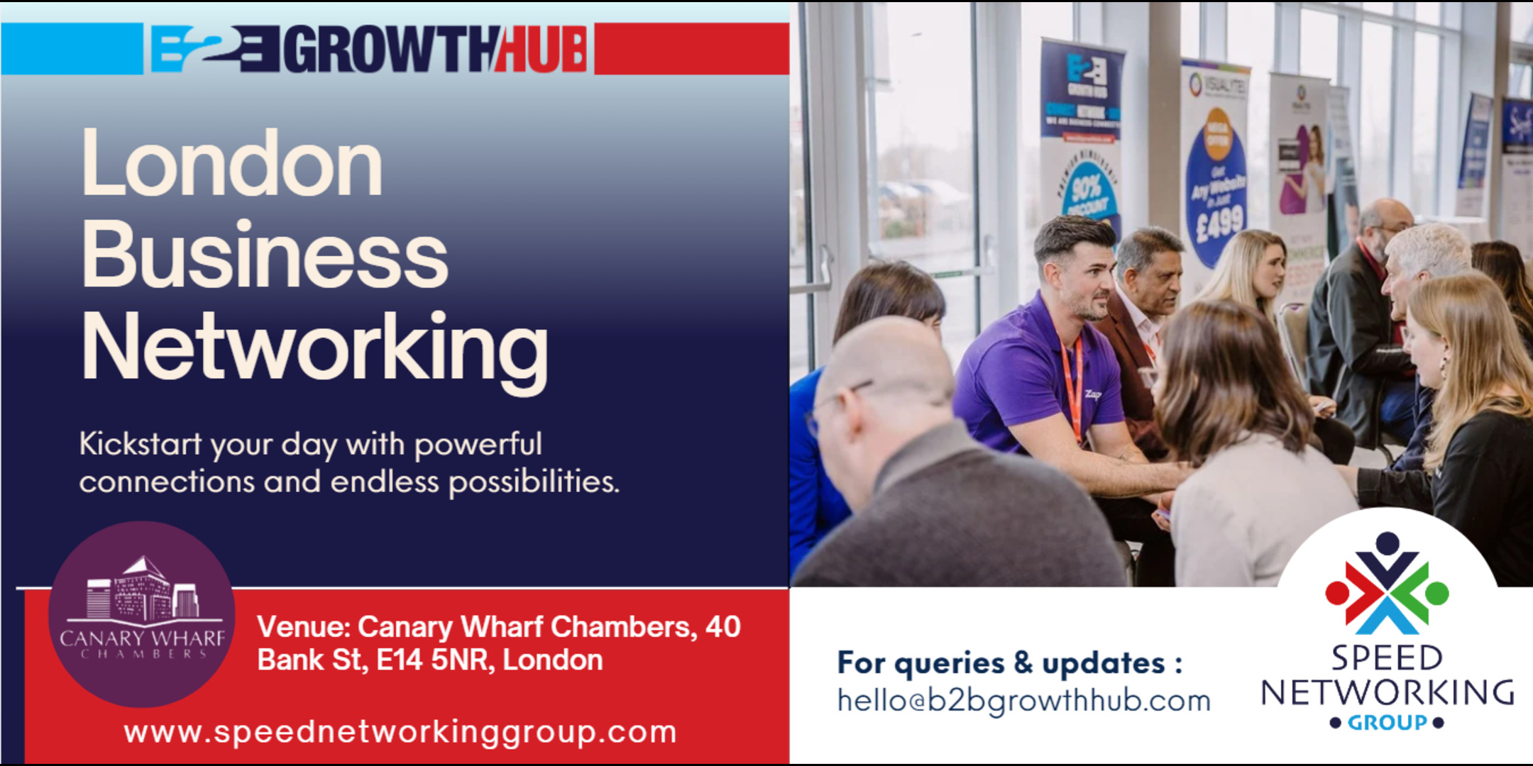 London B2B Growth Hub Business Networking Event - 8th July 2025
