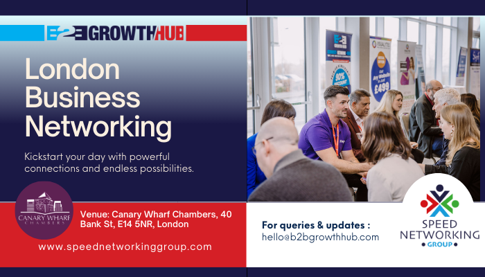 London B2B Growth Hub Business Networking - 13th January 2026