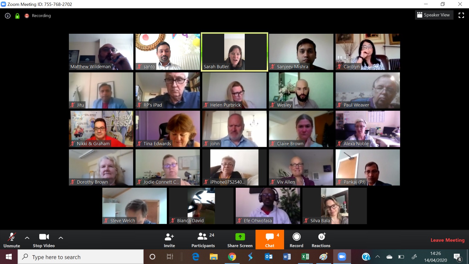 FUOW Bournemouth Virtual Networking 26th May @ 11am