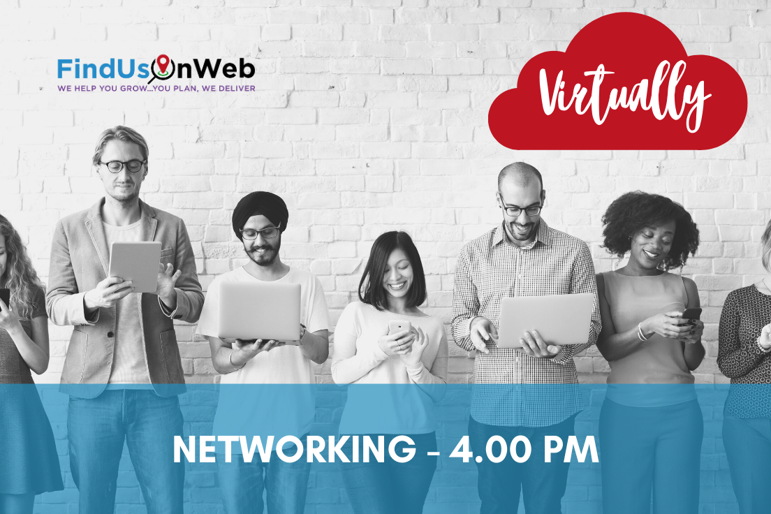 Find Us On Web Virtual Networking Event Isle of Man 17 June 2020 4pm to 5pm